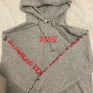 Justin Bieber tour hoodie!!!